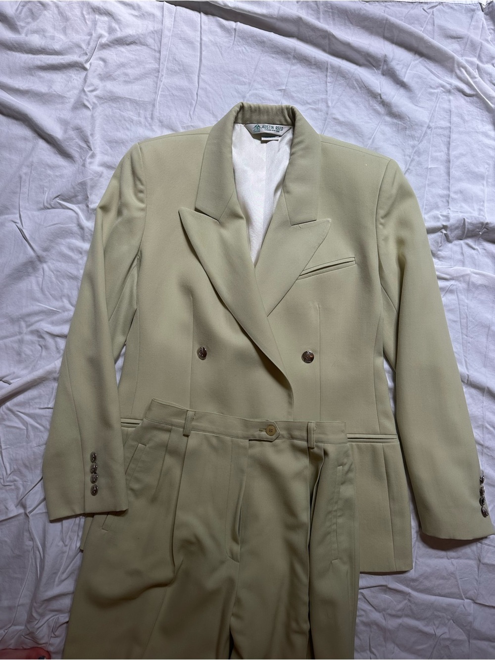 Vintage Light sage blazer & trouser set